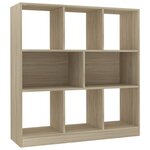 vidaXL Bibliothèque Chêne sonoma 97 5x29 5x100 cm Bois d'ingénierie