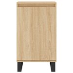 vidaXL Buffet chêne sonoma 40x35x70 cm bois d'ingénierie