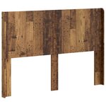 vidaXL Tête de lit Bois ancien Bois d'ingénierie