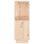vidaXL Bibliothèque/Séparateur de pièce 51x25x70 cm Bois de pin solide