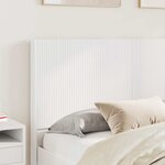 vidaXL Cadre de lit avec rangement et tête de lit Blanc 150 x 200 cm
