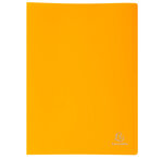 Porte vues PP A4 40 vues Jaune x 20 EXACOMPTA
