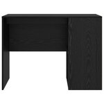 vidaXL Bureau Chêne noir 102 x 50 x 75 cm Bois d'ingénierie