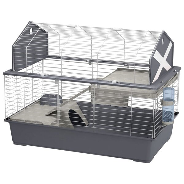 Ferplast Clapier Barn 100 96x57x73 cm Gris