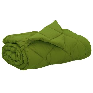 vidaXL Duvet d'été simple Vert 220 x 260 cm Microfibre