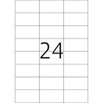 Etiquettes premium sur 10 feuilles a4 70 x 37 mm, blanc herma