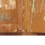 vidaXL Table à manger 160x80x75 cm Bois de récupération massif