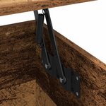 vidaXL Table basse Bois ancien 90 x 44.5 x 45 cm Bois d'ingénierie