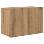 vidaXL Unité murale de TV 5 Pièces Chêne artisanal Bois d'ingénierie