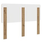 vidaXL Tête de lit Chêne artisanal 150 cm Bois d'ingénierie