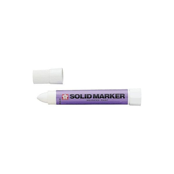 Sakura Marqueur à usage industriel "Solid Marker"  blanc 084511328532