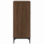 vidaXL Cabinet de salle de bain Chêne marron 39.5 x 36 x 88 cm