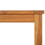 vidaXL Table basse 40x40x36 cm bois d'acacia massif
