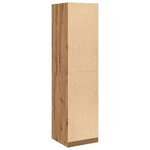vidaXL Garde-robe chêne artisanal 50x50x200 cm bois d'ingénierie