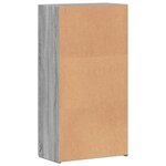 vidaXL Armoire de classement sonoma gris 60x32x115cm bois d'ingénierie