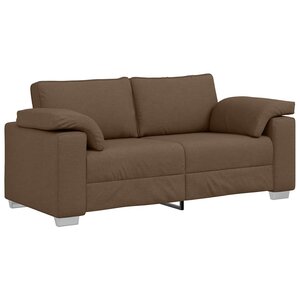 vidaXL Canapé Marron 180 x 80 x 82 cm tissu