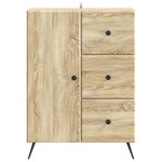 vidaXL Buffet Chêne Sonoma 66 x 34 5 x 90 cm Bois d'ingénierie