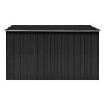 vidaXL Abri de jardin 257x298x178 cm Métal Anthracite