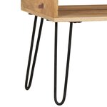 vidaXL Table basse Bois de manguier massif 100x60x45 cm