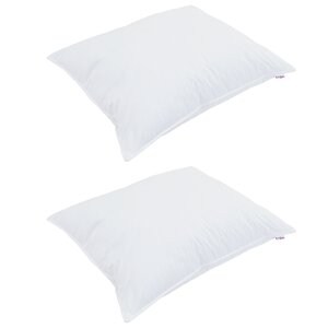 vidaXL Duvet d'hiver avec oreiller 3 Pièces Blanc 200 x 200 cm Microfibre