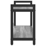 vidaXL Bibliothèque Sonoma gris 80 x 30 x 48.5 cm Bois d'ingénierie