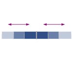 vidaXL Auvent latéral rétractable de patio 140x1200 cm Bleu