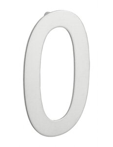 THIRARD - Chiffre 0 à visser  inox  H.100mm - THIRARD