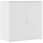 vidaXL Buffets 2 Pièces blanc 79x38x80 cm bois d’ingénierie