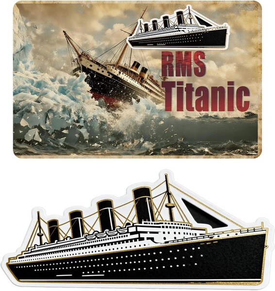 Pièce de monnaie en Or 12 Dollars g 0.031 (1/1000 oz) Millésime 2026 RMS TITANIC (PRÉCOMMANDE)