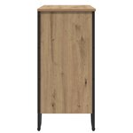 vidaXL Buffet chêne artisanal 78 x 35.5 x 74.5 cm Bois d'ingénierie
