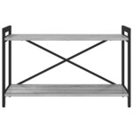 vidaXL Bibliothèque Sonoma gris 80 x 30 x 48.5 cm Bois d'ingénierie
