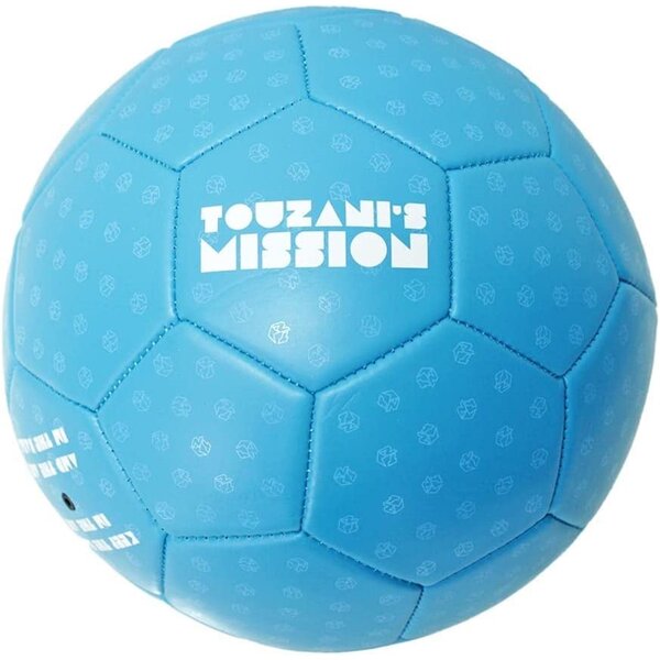 Johntoy B0908 - Sport Active Ballon de football Taille 5  420 Grammes  bleu