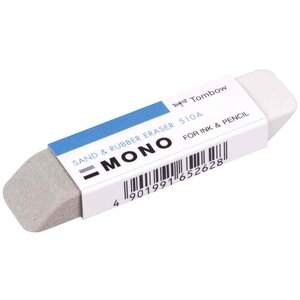 gomme en caoutchouc naturel duo 'MONO sand & rubber' TOMBOW