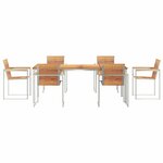 vidaXL Ensemble de salle à manger pour jardin 7 Pièces