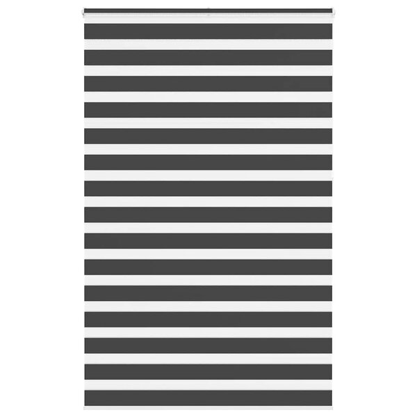 vidaXL Store zèbre noir 145x230 cm largeur du tissu 140 9 cm polyester