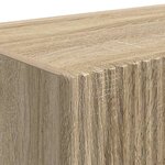 vidaXL Meuble TV mural Sonoma 60 x 31 x 29.5 cm Bois d'ingénierie