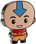 Pièce de monnaie en Argent 2 Dollars g 31.1 (1 oz) Millésime 2025 Avatar The Last Airbender Chibi AANG