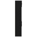 Cabinet de rangement slim vidaXL Chêne noir 30x42.5x225 cm Bois reconstitué