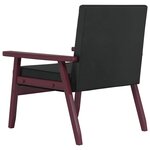 vidaXL Ensemble de canapés 3 Pièces noir similicuir