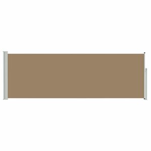 vidaXL Store latéral rétractable 500 x 100 cm Polyester Rectangulaire