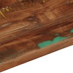 vidaXL Dessus de table 140x50x3 8cm rectangulaire bois massif récupéré