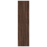 vidaXL Garde-robe chêne marron 30x50x200 cm bois d'ingénierie