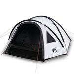 vidaXL Tente de camping à dôme 4 personnes tissu occultant imperméable