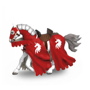 Cheval du Chevalier Licorne à la Lance - Figurine Papo Médiévale