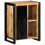 vidaXL Buffet 55x35x70 cm bois de manguier brut massif