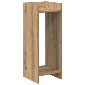 vidaXL Support de Plante Chêne artisanal 30 x 30 x 80 cm