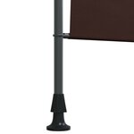 vidaXL Store Roulant Extérieur Marron 150 x 270 cm