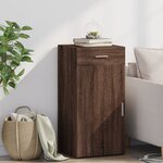 vidaXL Buffet chêne marron 45x42 5x93 cm bois d'ingénierie