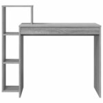 vidaXL Bureau Sonoma gris 100 x 40 x 90 cm Bois d'ingénierie