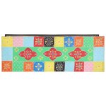 vidaXL Meuble TV Multicolore 100 x 35 x 50 cm Bois de manguier massif